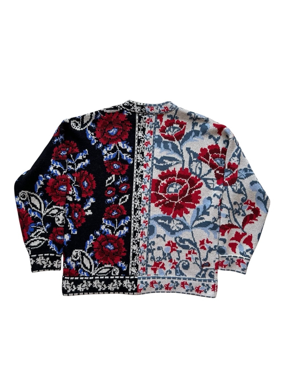 FARM Rio Mixed Valentina Floral Cardigan Size Large NWT Oversized - Picture 4 of 7